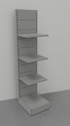 Scaffale per negozio in ferro verniciato a parete cm. 45x60x200h