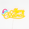 Decorazione Merry Christmas a neon connessione USB per decorazioni natalizie