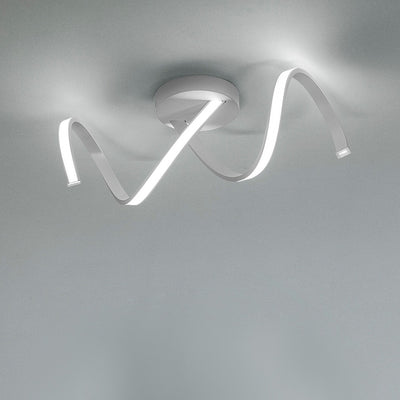 Plafoniera moderna Fratelli Braga TAPE 2133 A2 LED metallo lampada parete soffitto