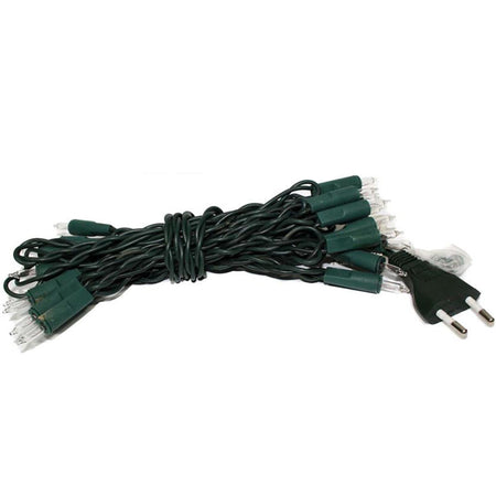 Catena luci di natale per presepe "Pisellini lineari" lampadine ad incandescenza