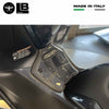 Adesivi 3D Protezioni Pedana centrale scooter compatibili con Yamaha Tmax 2022-2024