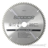 Lama TCT per alluminio 250x30/25/20/16, denti 80 Silverline Silverline