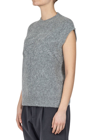 SUOLI Suoli - Gilet - 441992 - Grigio da donna