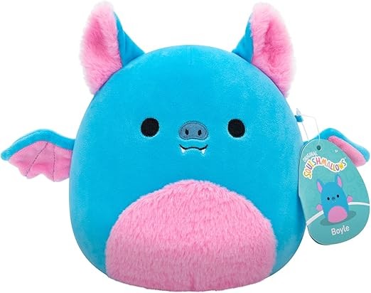 Squishmallows Boyle Il pipistrello della frutta blu 19 cm - SQCR06579