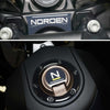Adesivi 3D tappo serbatoio e chiave moto compatibile con Husqvarna Norden 901
