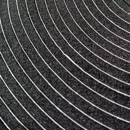 Guarnizione da 5 x 15mm lunghezza 10mt in gomma nera espansa autoadesiva