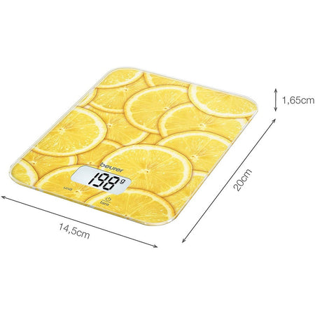 BEURER Bilancia da cucina 5Kg KS 19 Lemon