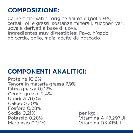 Hill's Prescription Diet a/d Care umido Cani e Gatti Adulti pollo 156 gr