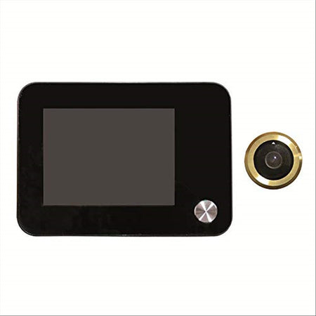 Spioncino porta digitale elettronico registra video e foto telecamera 120° zoom bravo