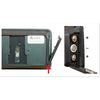 Spioncino porta digitale elettronico registra video e foto telecamera 120° zoom bravo
