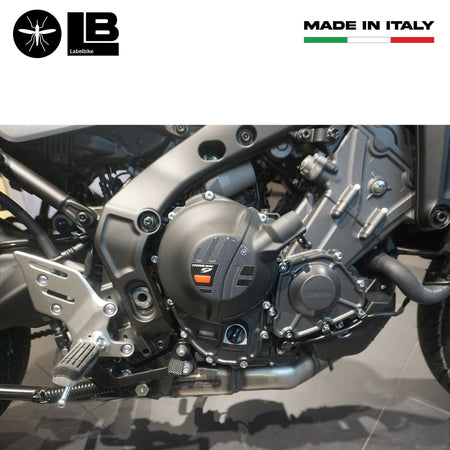 Adesivi Gel 3D Protezioni carter moto compatibili con Yamaha Tracer 9 2021-2024