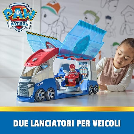 PAW Patroller trasformabile con lanciatore per veicoli