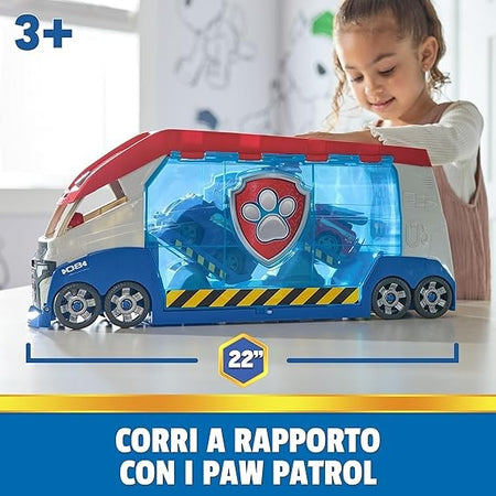 PAW Patroller trasformabile con lanciatore per veicoli