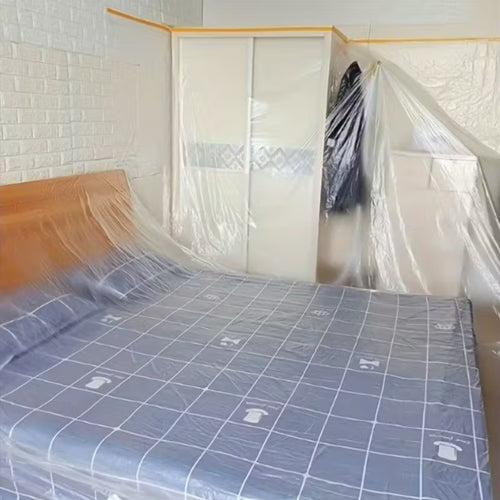 Telo copritutto 350gr 4x4mt da imbianchino per proteggere da oli pittura polvere