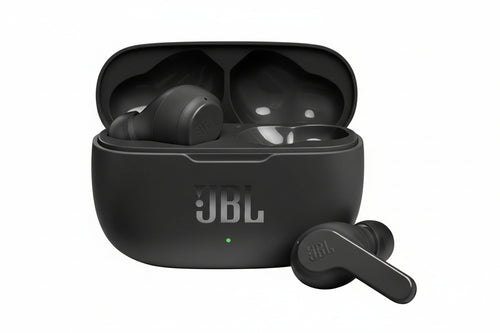 AURICOLARE BLUETOOTH JBL WAVE 200TWS BLACK