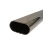 ORECA - ASTA OVALE PER ARMADI 1000 x 15 x 30 IN ACCIAIO CROMATO