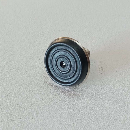 Piedino da 30mm - 1pz piede filettato regolabile in acciaio cromato per mobili