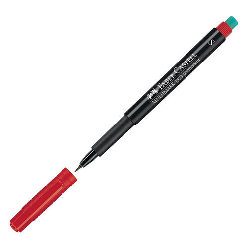 Pennarello Multimark Rosso 0,4 Superfine Faber-Castell