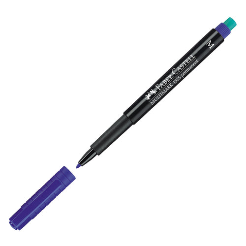 Pennarello Multimark Blu 1,0 Medio Faber-Castell