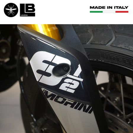 Adesivi gel 3D Protezioni parasteli compatibili con Moto Morini SEIEMMEZZO SCR