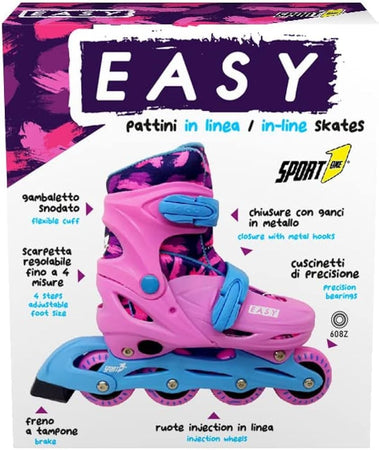 Pattini Easy Rosa - Sportone
