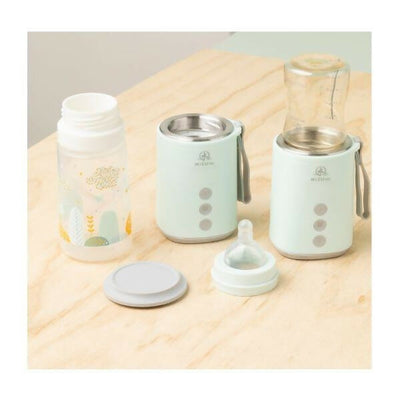 MIZU BABY - Scaldabiberon Portatile Eiyo Move 70 - scaldabiberon portatile 2in1 - batteria ricaricabile - temperatura precisa - contenitore in vetro - riscalda