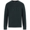 Guess pullover verde logo 3 D a sbalzo M5BR35 Z2ZK2 G8H6