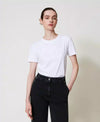 Twinset T-shirt donna con Oval T ricamato 251TP2072