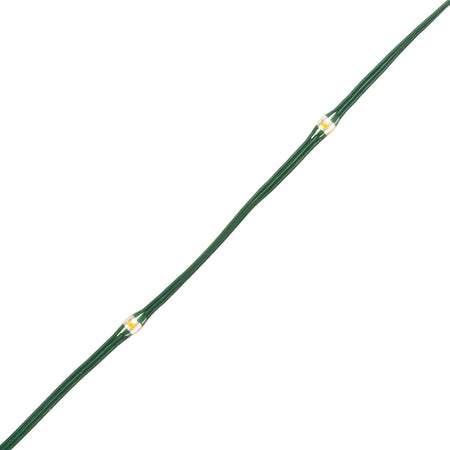 Catena lineare "Gocce luminose" con led da Ø 4 mm con cavo 8 giochi di luce