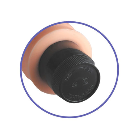 MIRO VIBRATORE FALLO REALISTICO ECONOMICO MORBIDO VIBRANTE CON VELOCITÀ REGOLABILE 22,5 X 4,2 CM