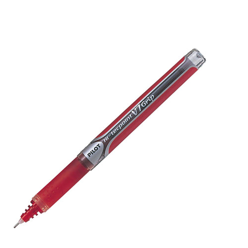 Roller Hi-Tecpoint V7 Grip Rosso Pilot