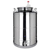 Fermentatore inox professionale per birra artigianale, Fondo Piano con tappo a vite