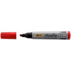 Scatola 12 Marcatori 2300 Rosso P.Scalpello Permanente Bic