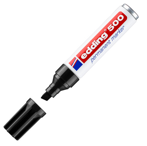 Marcatore Edding 500 Nero P.Scalpello