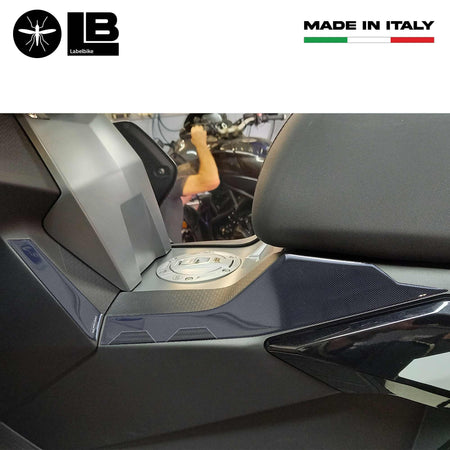 Adesivi in resina gel 3D Protezioni laterali pedana compatibile con BMW C400X