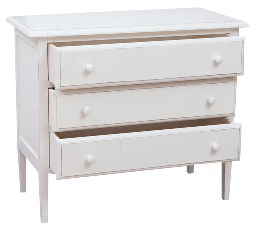 Biscottini Comò Country Biscottini legno tiglio finitura bianca anticata 100x48x85