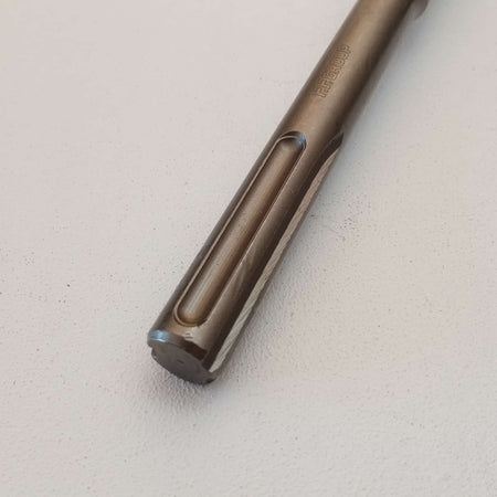 Benman scalpello punta piatta da 80mm per tassellatore sds-max - lunghezza 300mm