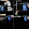 Lampada saldatore tornado + 5 bombolette gas accensione piezo caramellizatore fiamma ossidrica