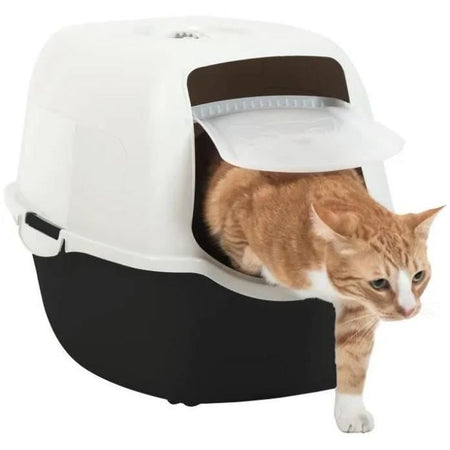 Design per animali domestici Sacha Wilet Maison - 56 x 40 x 39 cm - bianco e nero - per gatti
