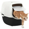 Design per animali domestici Sacha Wilet Maison - 56 x 40 x 39 cm - bianco e nero - per gatti