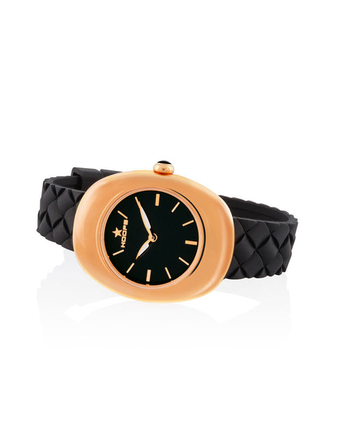 Hoops  -  NUAGE ROSE GOLD NERO