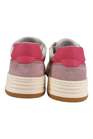 Hogan Sneakers Avorio/fucsia da donna