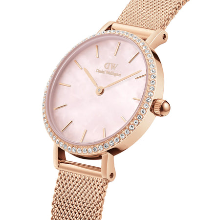 Daniel Wellington - PETITE LUMINE BEZEL MELROSE PINK MOP