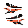 Adesivi Protezione Paramani compatibile con KTM 1290 Super Adventure-R 2016-20