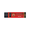 Astuccio 6 Mine 5.6Mm 2B Grafite Koh-I-Noor