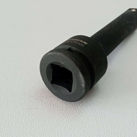 Benman 3/4" x 175mm prolunga nera per chiavi a bussola ad impulsi acciaio al cromo-molibdeno