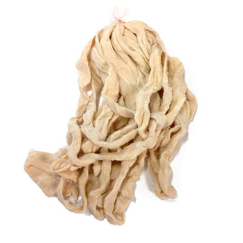 Torta 15 mt 40/43 budella di bovino naturale curva per salsiccia secca 15 kg