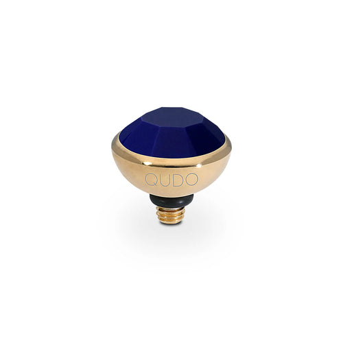 QUDO Bottone Alto 10 mm - Oro deep see