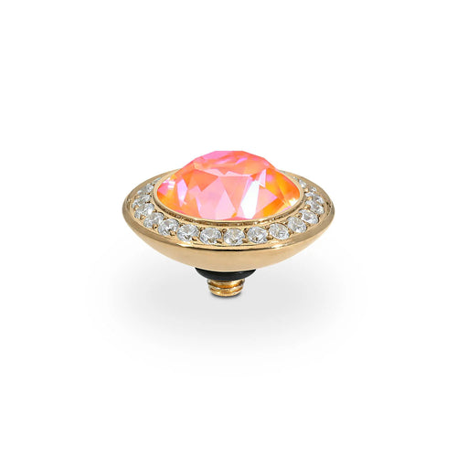 QUDO Tondo Deluxe Top 13 mm - Gold orange glow