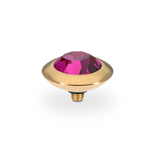 QUDO Tondo Top 13 mm - Gold fucsia